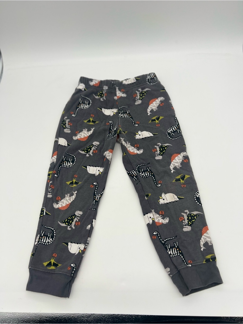 Carter's Boys Halloween Trick Or Treat Fleece Sweatpants Gray Sz 5